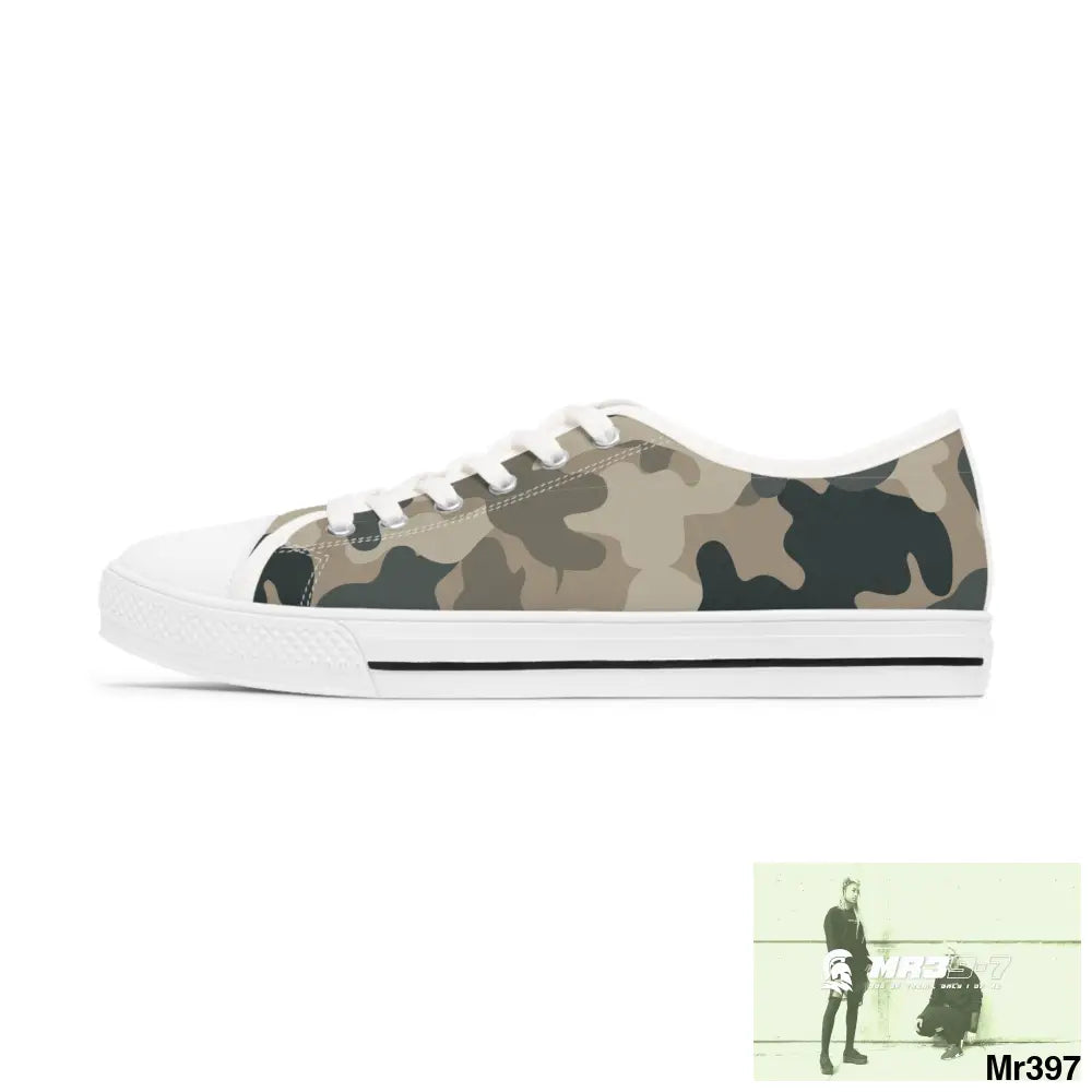 Camo no 7 Women’s Low Top Sneakers Shoes