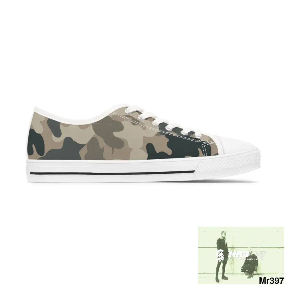 Camo no 7 Women’s Low Top Sneakers Shoes