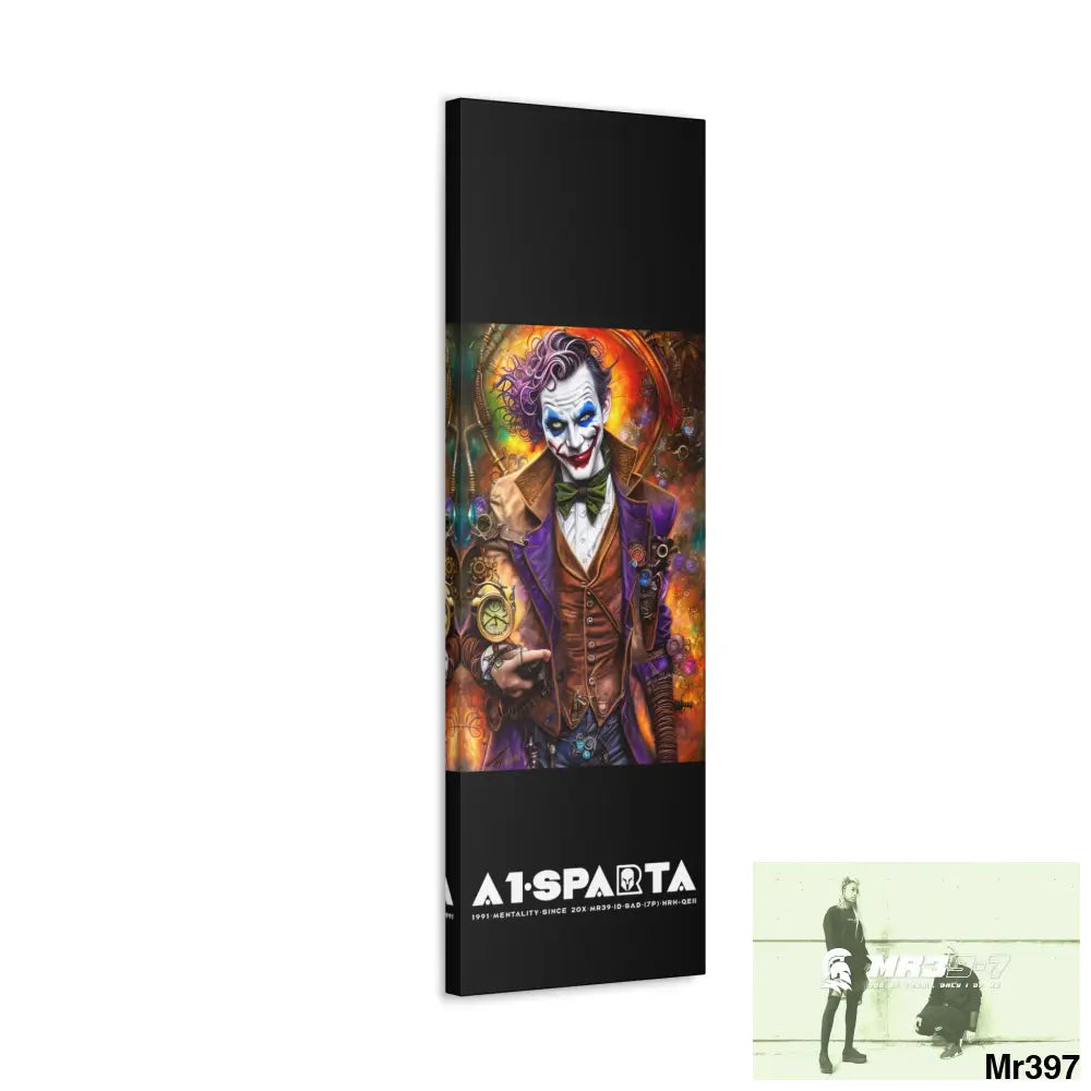 Canvas Gallery Wraps A1.Sparta Steampunk Joker Hearts Tribal Fractal Canvas