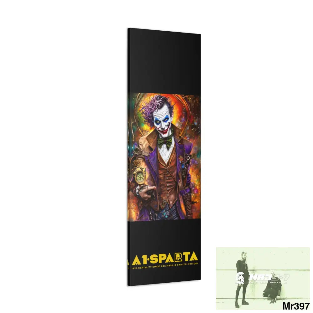 Canvas Gallery Wraps A1.Sparta Steampunk Joker Hearts Tribal Fractal Canvas