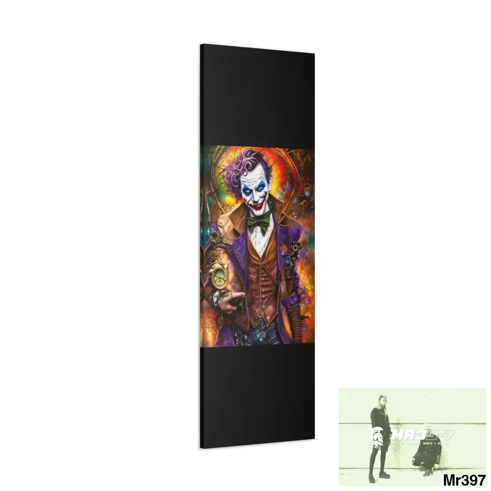 Canvas Gallery Wraps MR39 Steampunk Joker Hearts Tribal Fractal Canvas
