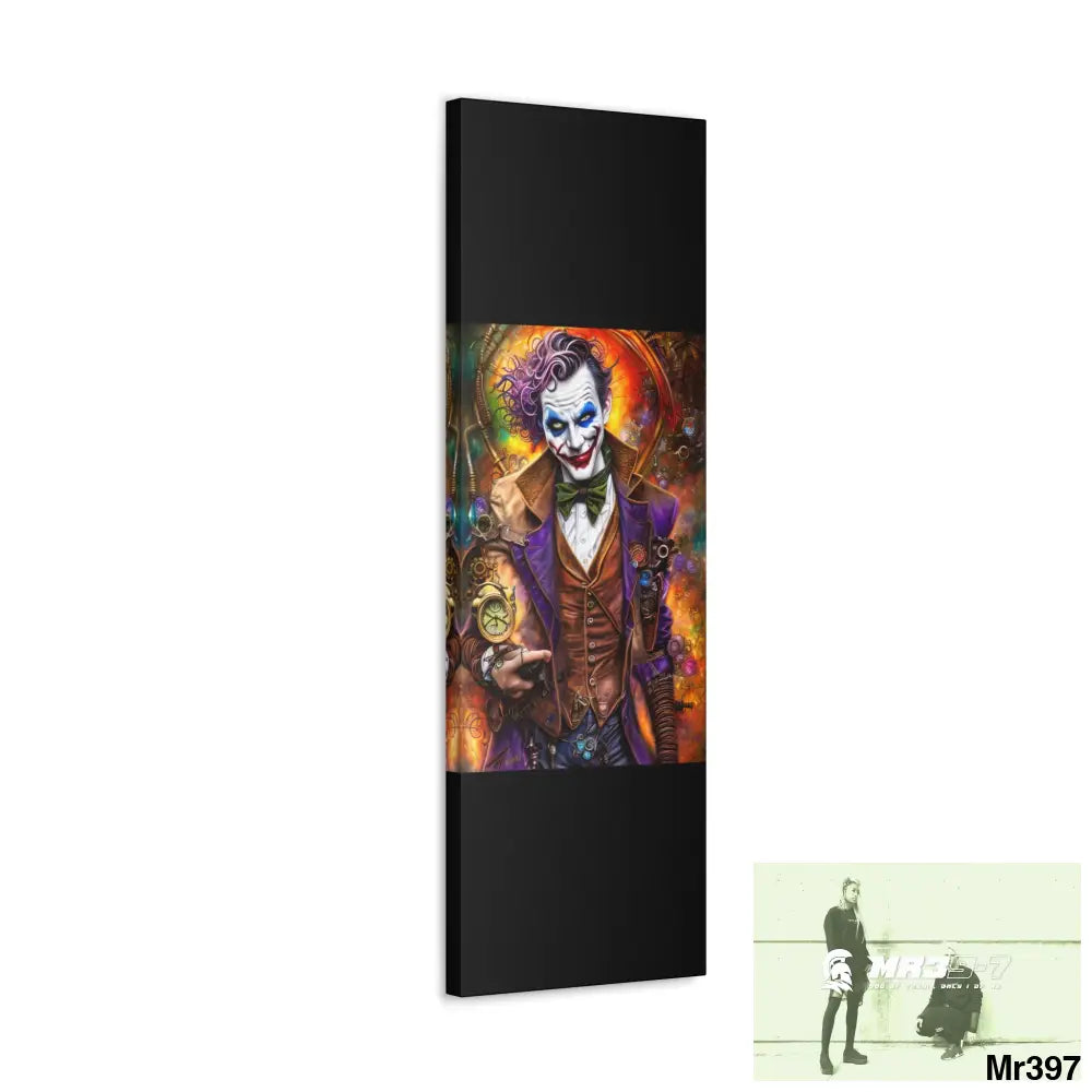 Canvas Gallery Wraps MR39 Steampunk Joker Hearts Tribal Fractal Canvas