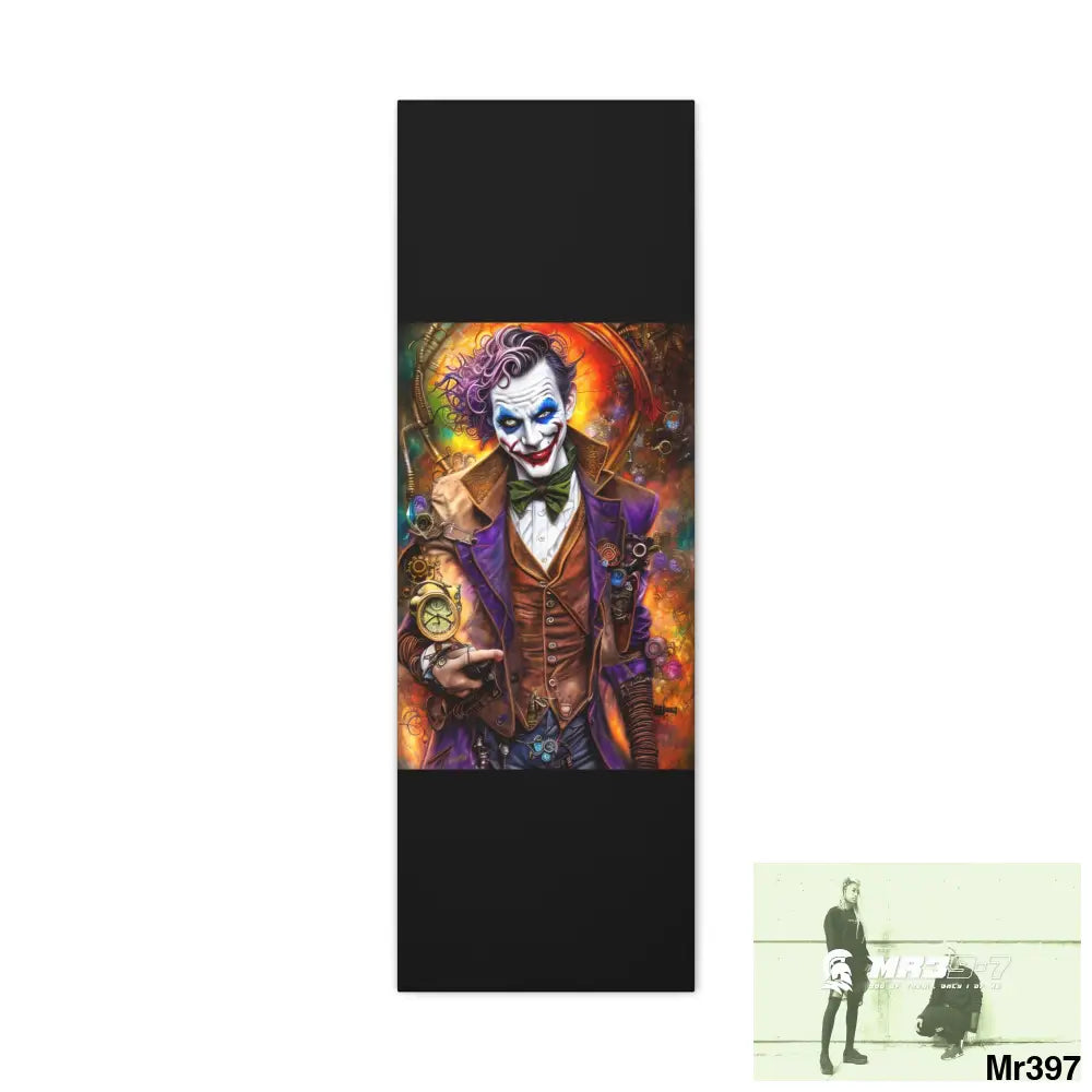 Canvas Gallery Wraps MR39 Steampunk Joker Hearts Tribal Fractal Canvas