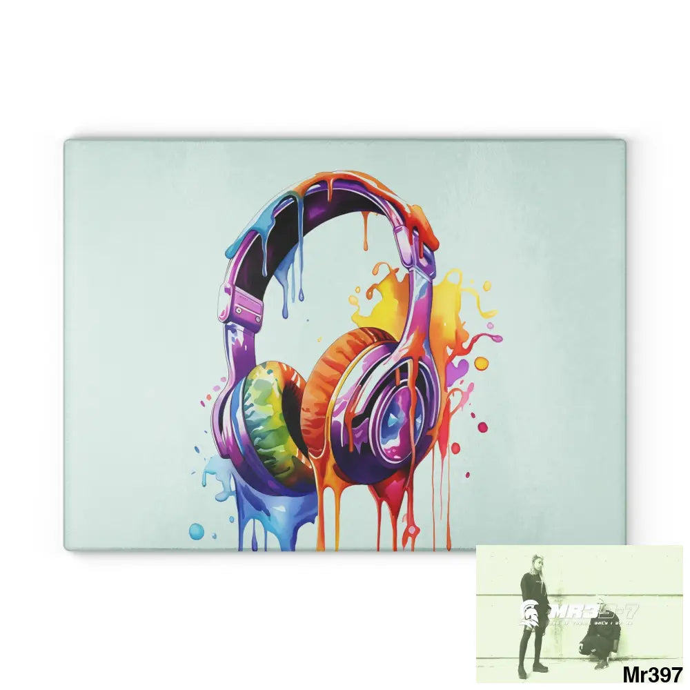 Clear Glass Cutting Board 11’’ x 15’’ / Rectangle Home Decor