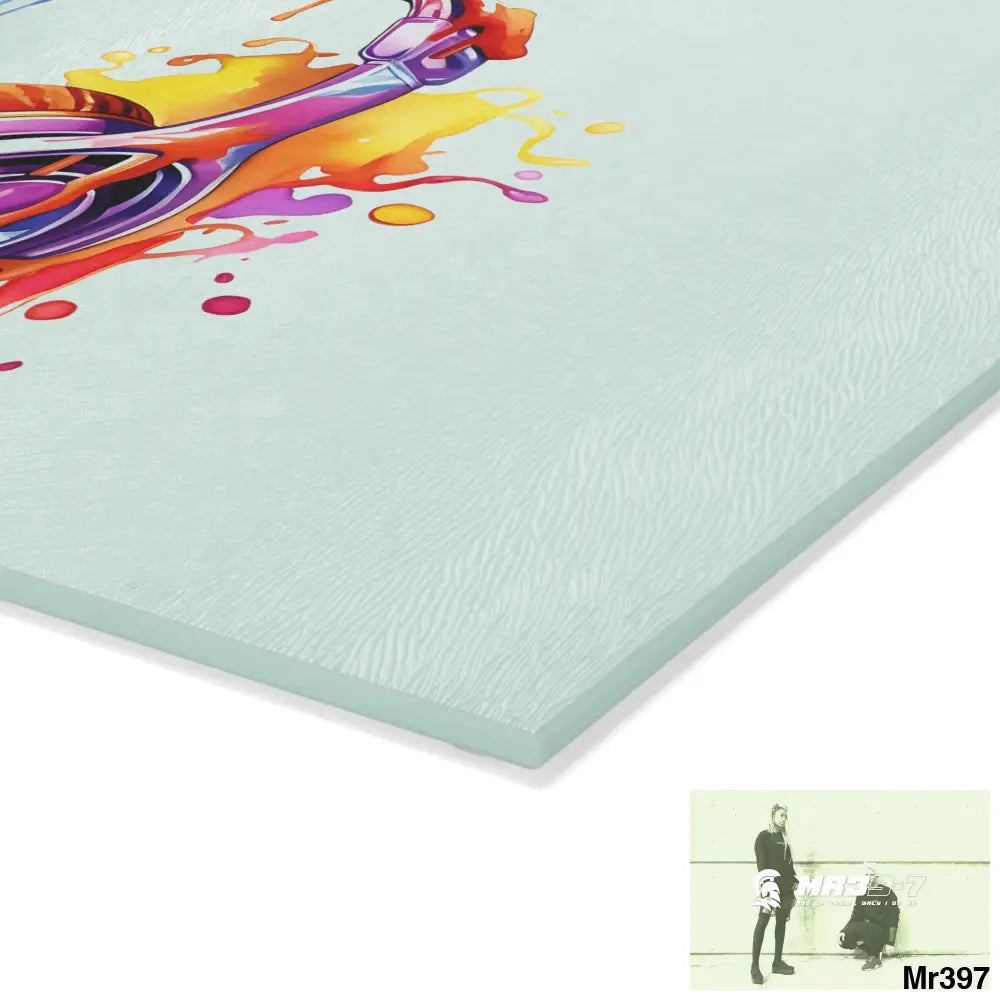 Clear Glass Cutting Board Home Decor