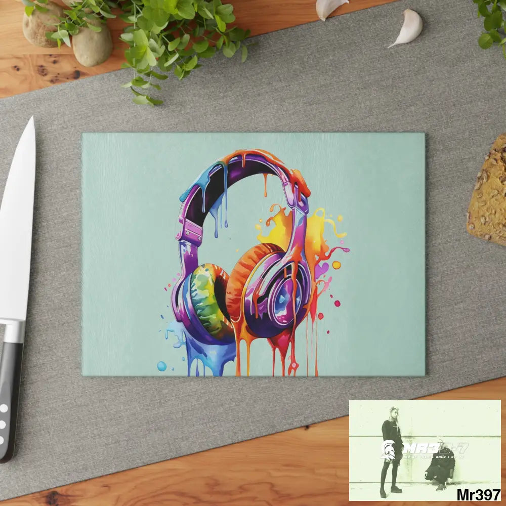 Clear Glass Cutting Board Home Decor