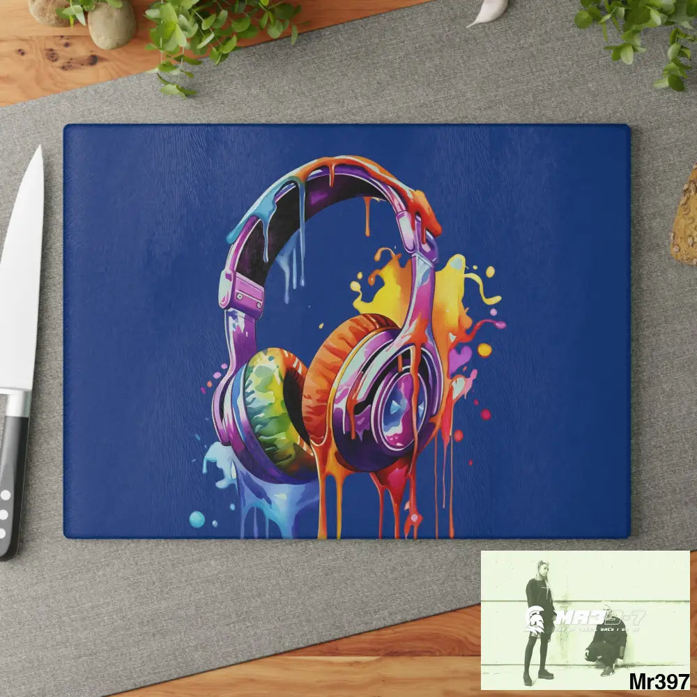 Clear Glass Cutting Board Home Decor