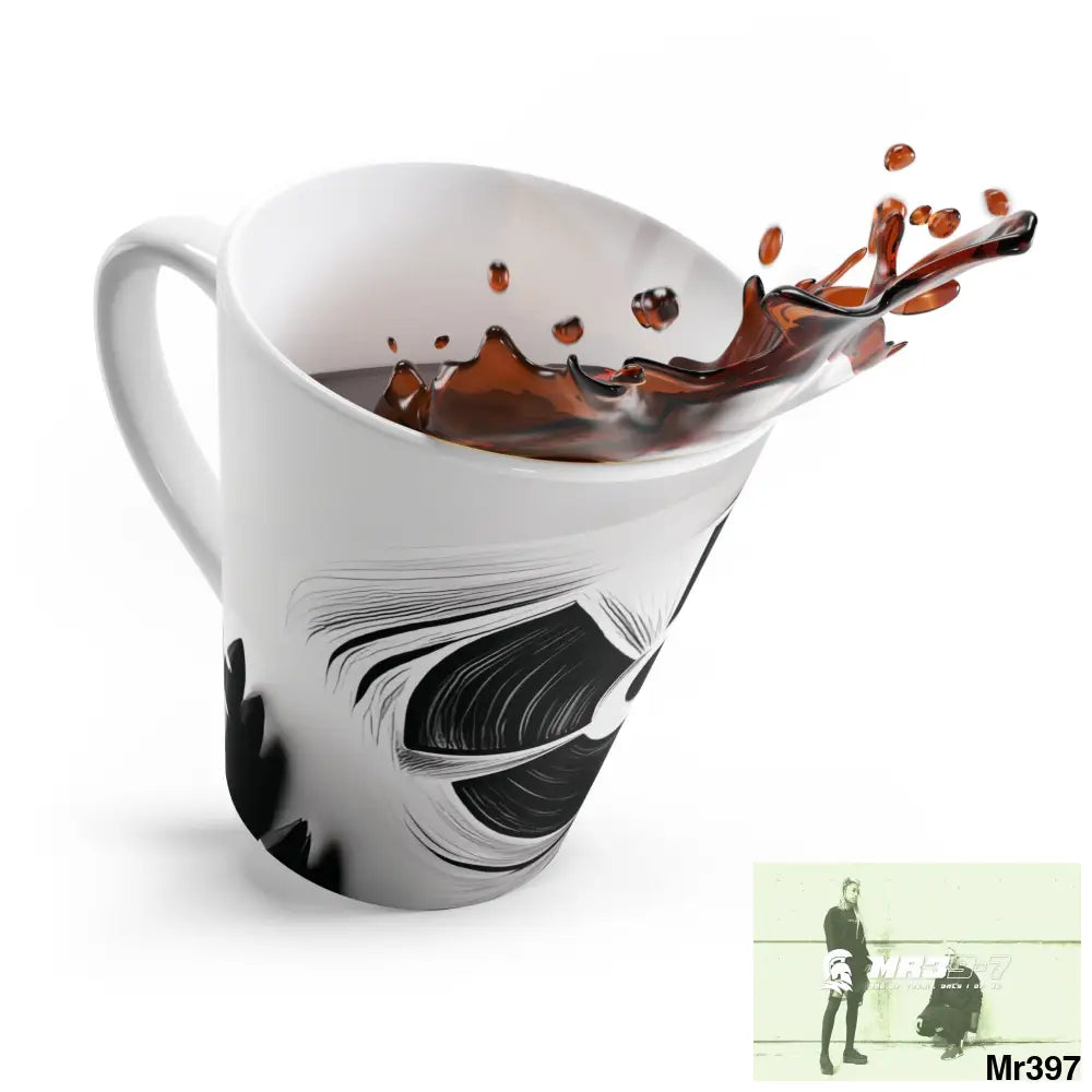 Copy of A Dahab 2014 Memoir within a Logo design blast from the past Latte Mug 12oz Mug