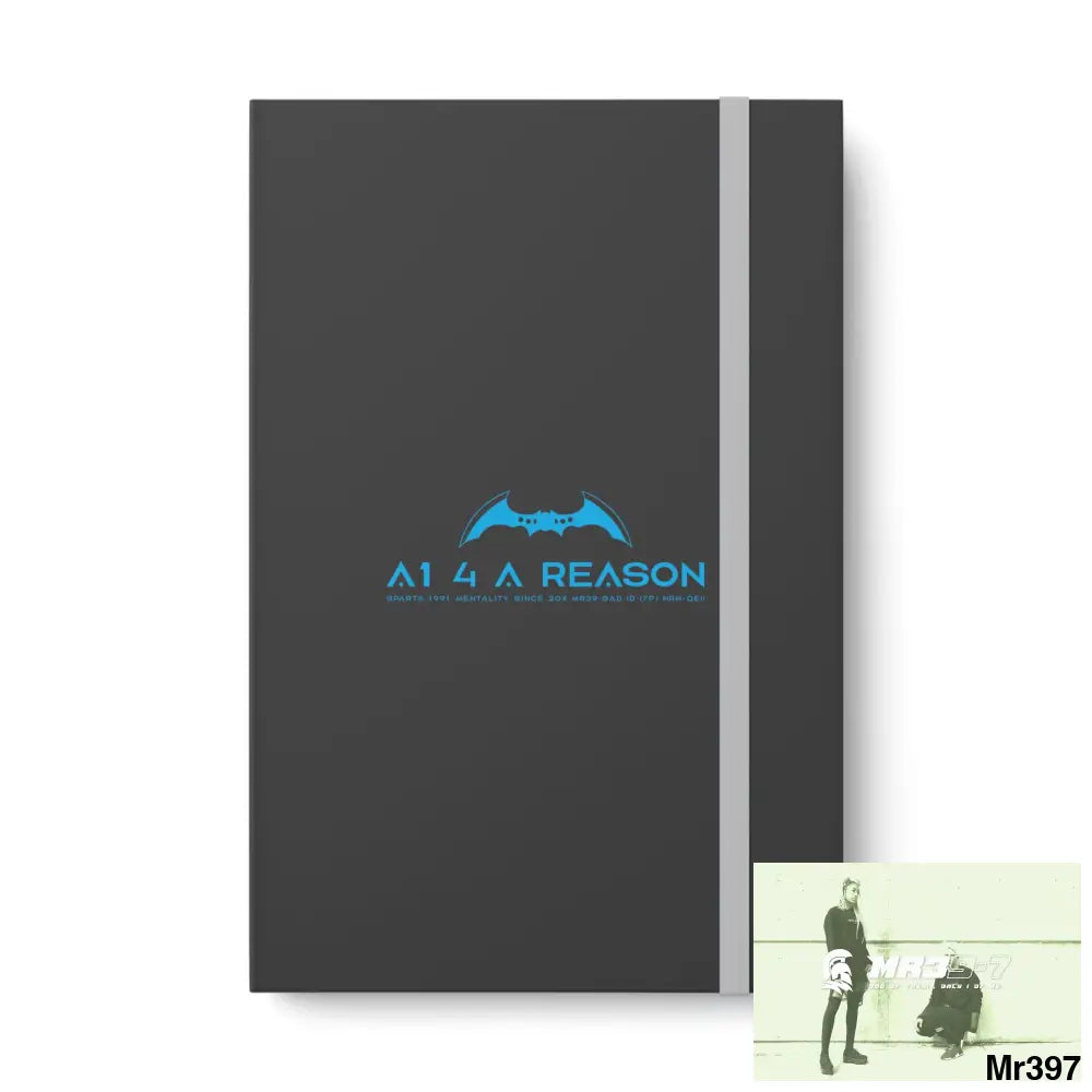 Copy of A1 4 A Reason Color Contrast Notebook - Ruled 5.5’’ x 8.25’’ / Gray / Ruled line Paper products