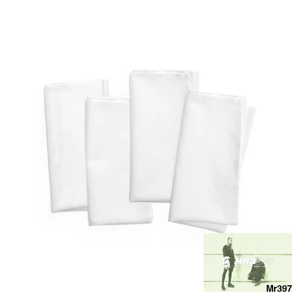 Copy of A1 4 A Reason Napkins 4-piece set / White / 19’’ × 19’’ Accessories