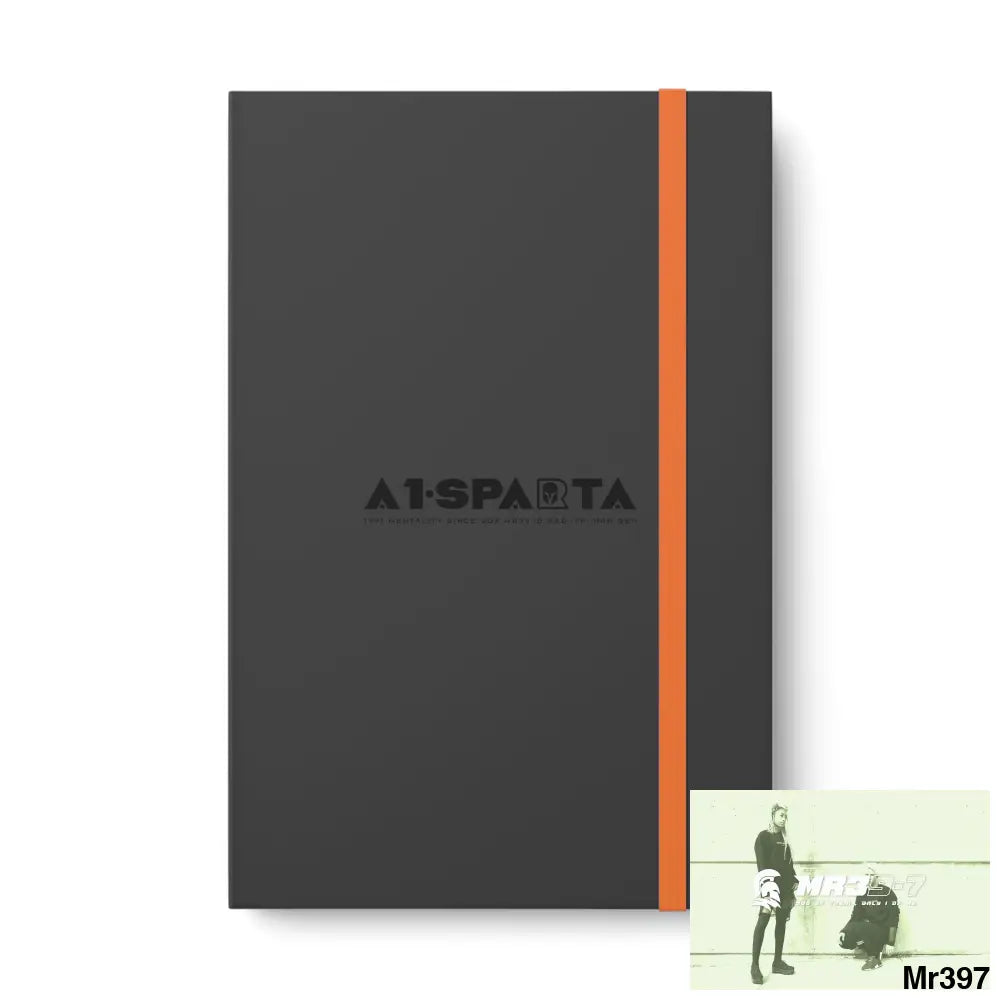 Copy of A1-Sparta Color Contrast Notebook - Ruled 5.5’’ x 8.25’’ / Orange / Ruled line Paper products
