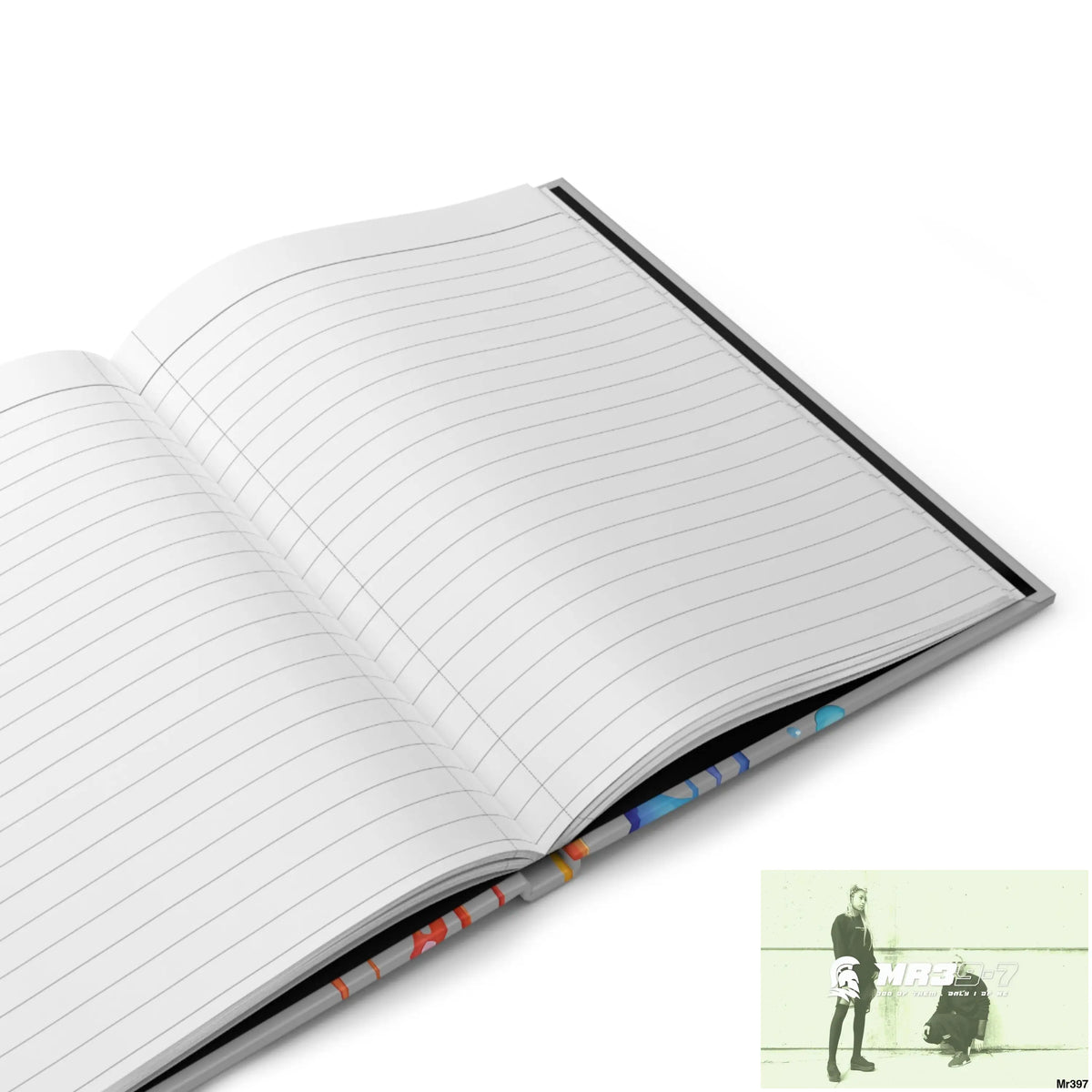 Copy of A1• Sparta Melting Headset Hardcover Journal Matte Journal Paper products