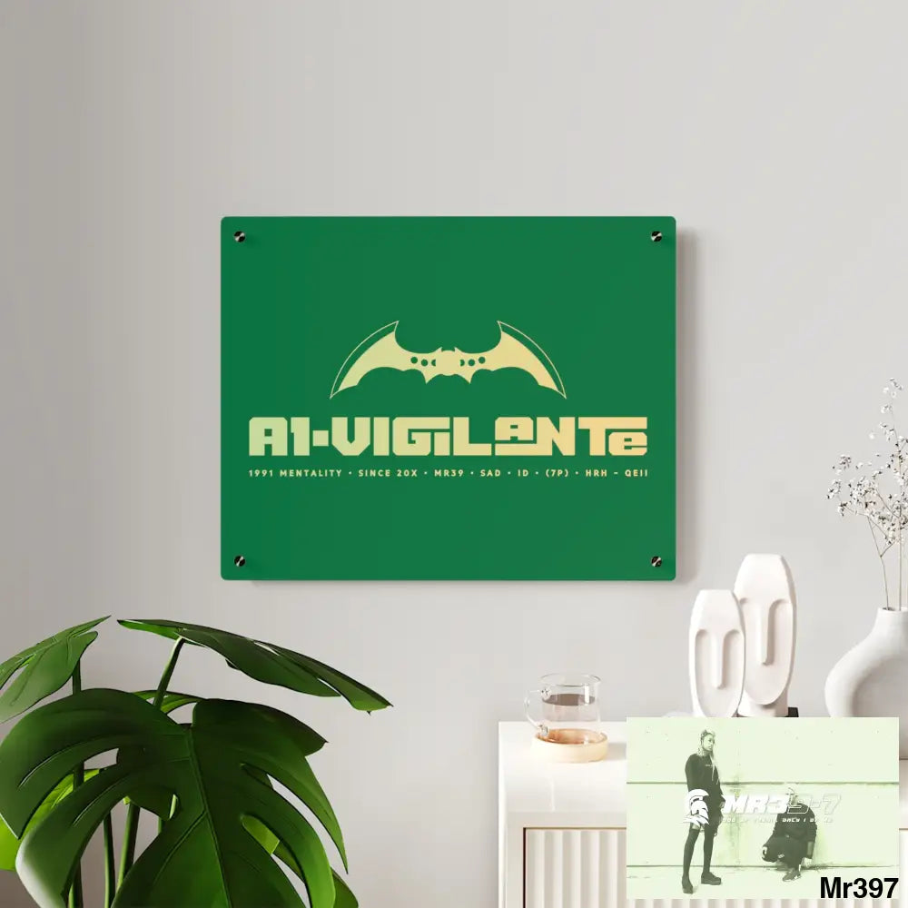 Copy of A1-Vigilante Acrylic Wall Art Panels Home Decor