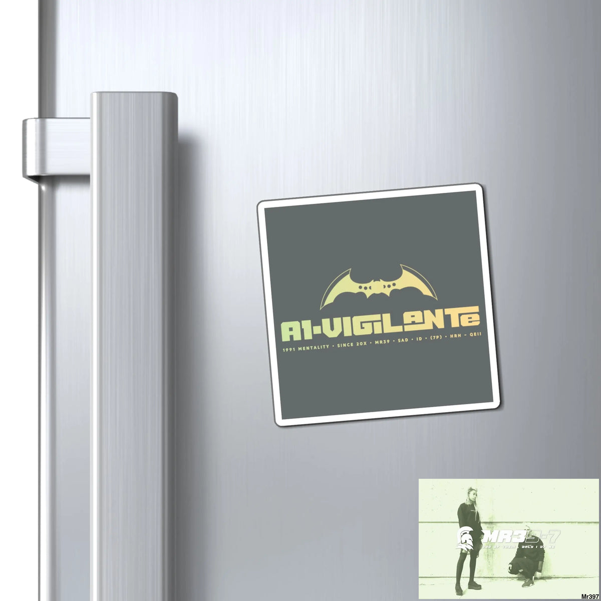 Copy of A1-Vigilante Magnet 3’’ × 3’’ Paper products