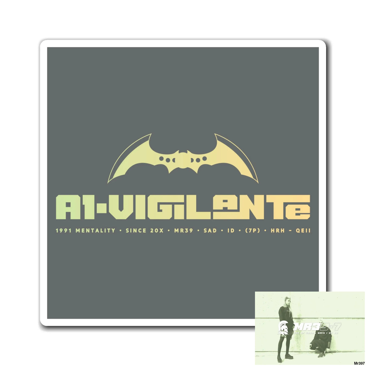 Copy of A1-Vigilante Magnet Paper products