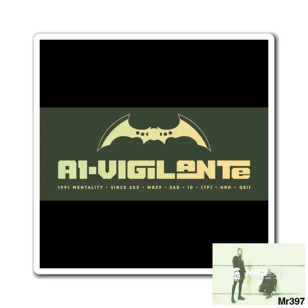 Copy of A1-Vigilante Magnet Paper products