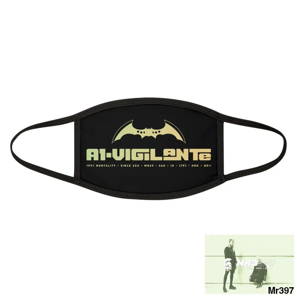 Copy of A1.Vigilante Mixed-Fabric Face Mask One size Accessories