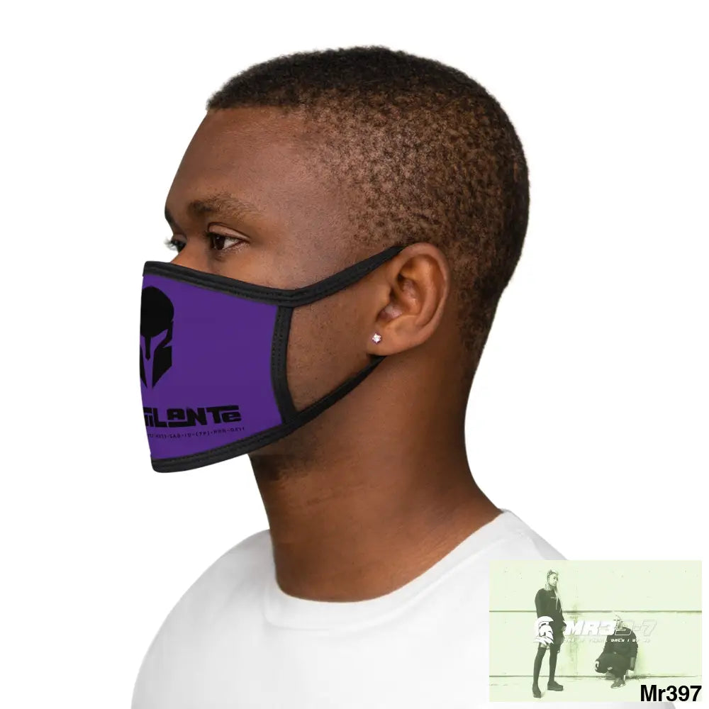 Copy of A1.Vigilante Mixed-Fabric Face Mask One size Accessories