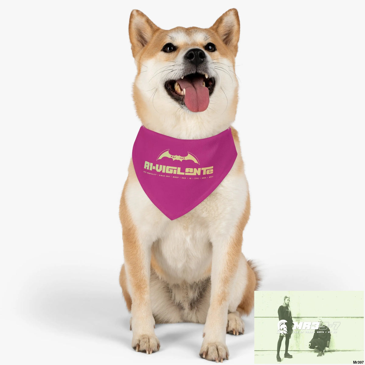 Copy of A1 Vigilante Pet Bandana Collar Pets