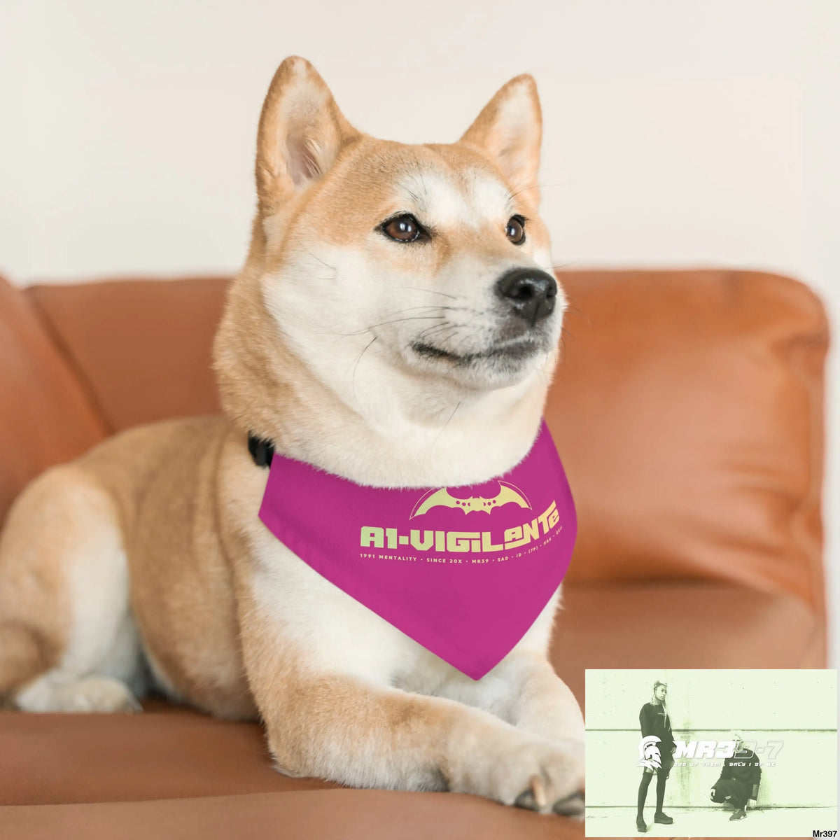 Copy of A1 Vigilante Pet Bandana Collar Pets