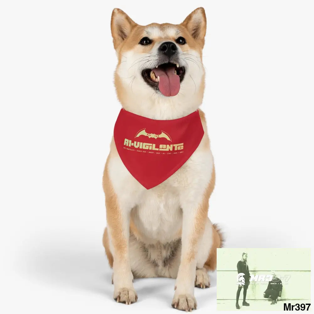 Copy of A1 Vigilante Pet Bandana Collar Pets
