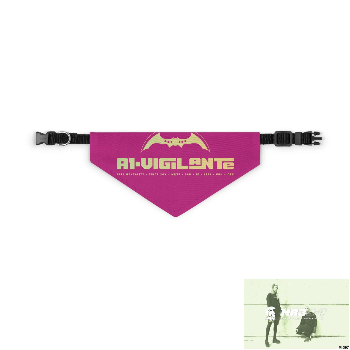 Copy of A1 Vigilante Pet Bandana Collar S Pets