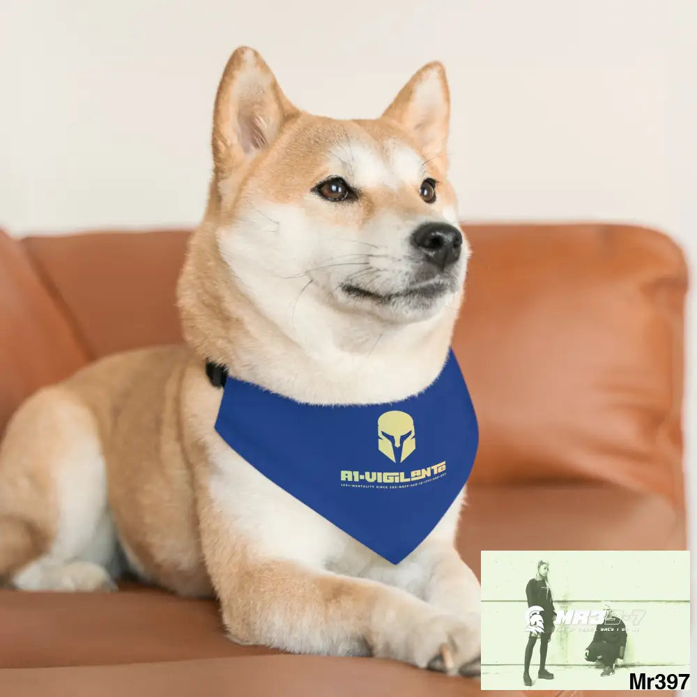 Copy of A1-Vigilante-Sparta Pet Bandana Collar Pets
