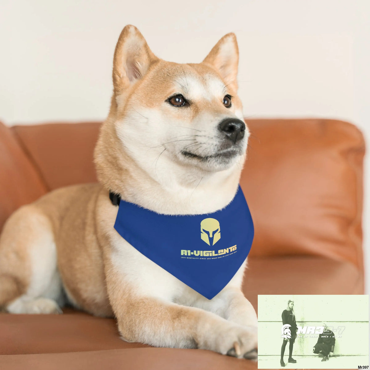 Copy of A1-Vigilante-Sparta Pet Bandana Collar Pets