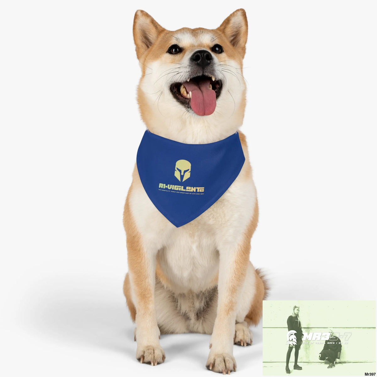 Copy of A1-Vigilante-Sparta Pet Bandana Collar Pets