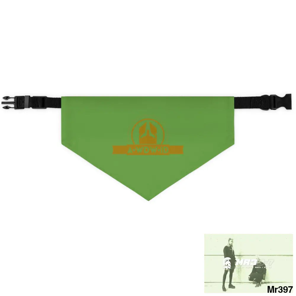 Copy of A1-Who Dares Wins ID Pet Bandana Collar Pets