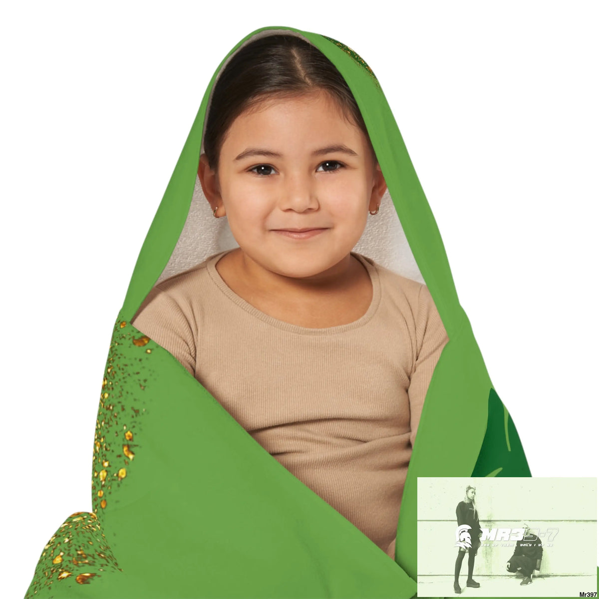 Copy of Luck of Ireland Rob Irish Youth Hooded Towel 24’’ × 48’’ All Over Prints