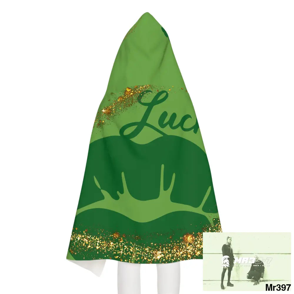 Copy of Luck of Ireland Rob Irish Youth Hooded Towel 24’’ × 48’’ All Over Prints