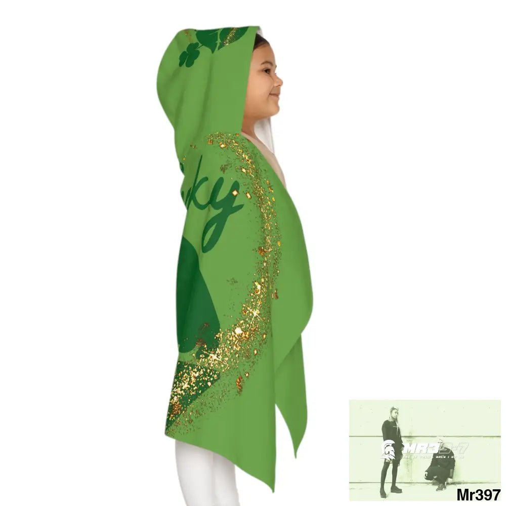 Copy of Luck of Ireland Rob Irish Youth Hooded Towel 24’’ × 48’’ All Over Prints