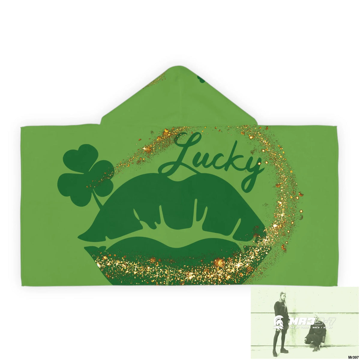 Copy of Luck of Ireland Rob Irish Youth Hooded Towel 24’’ × 48’’ All Over Prints