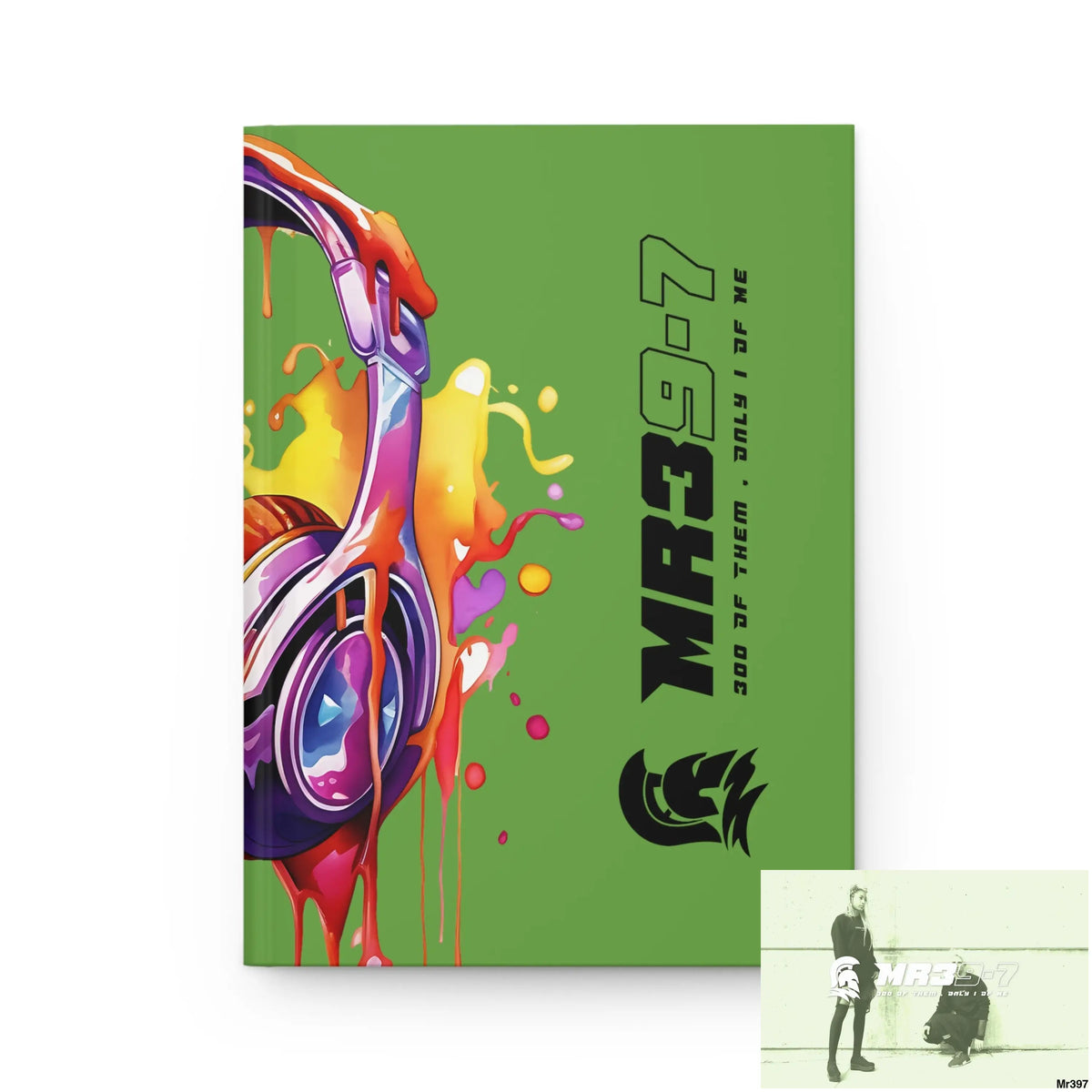Copy of Mr39-7 Melting Headset Hardcover Journal Matte Journal Paper products