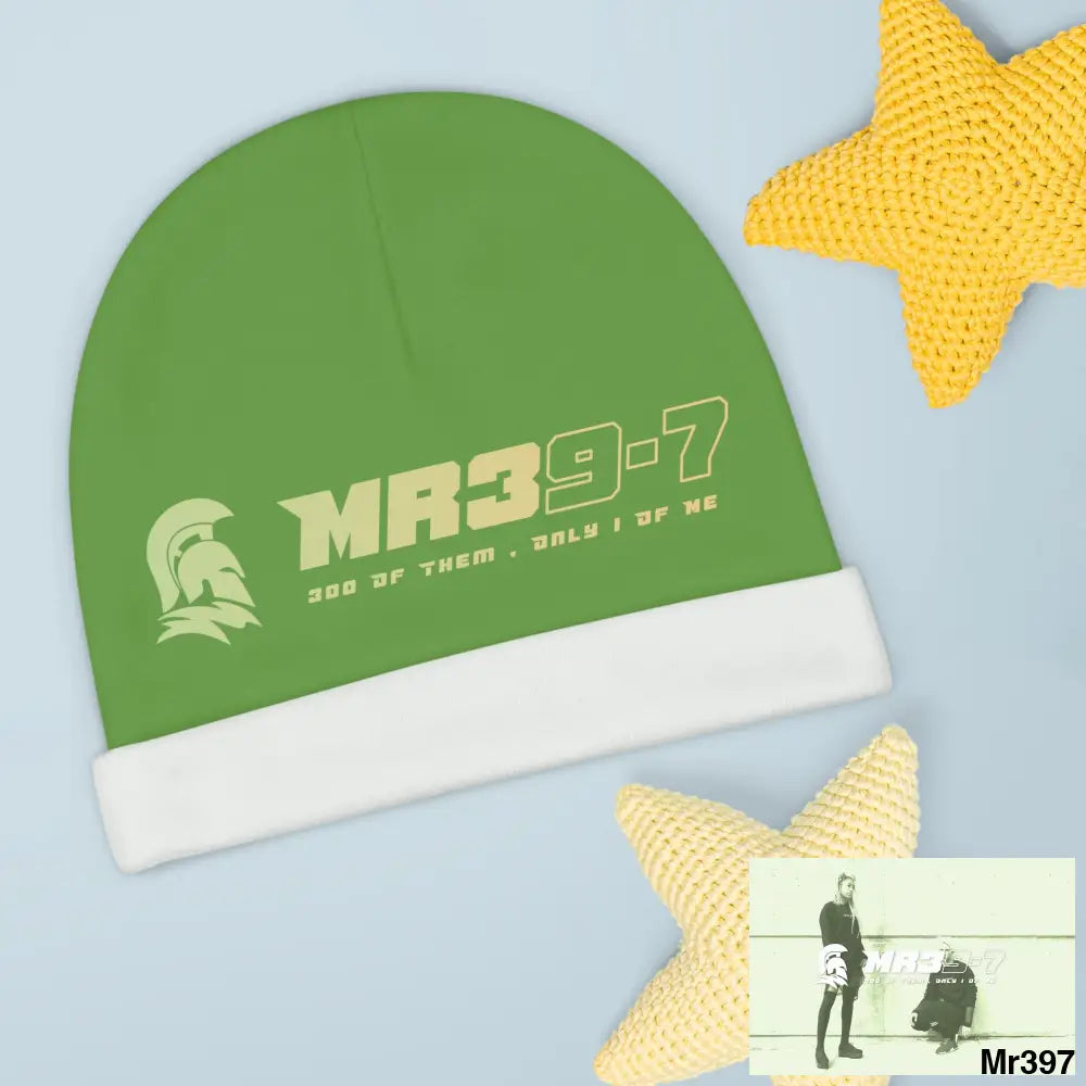 Copy of MR39 Baby Beanie (AOP) One size / White All Over Prints