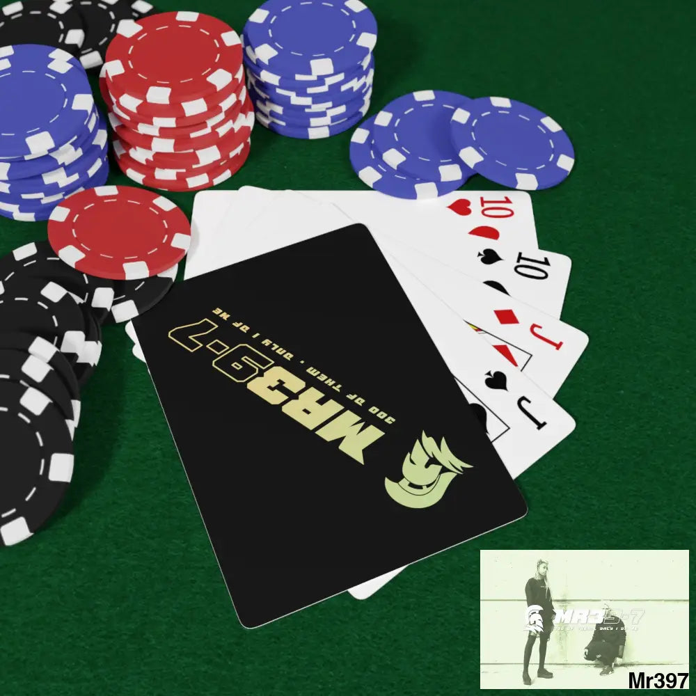 Copy of MR39 Custom Poker Cards 2.47’’ x 3.47’’ / White / Semi Glossy Paper products