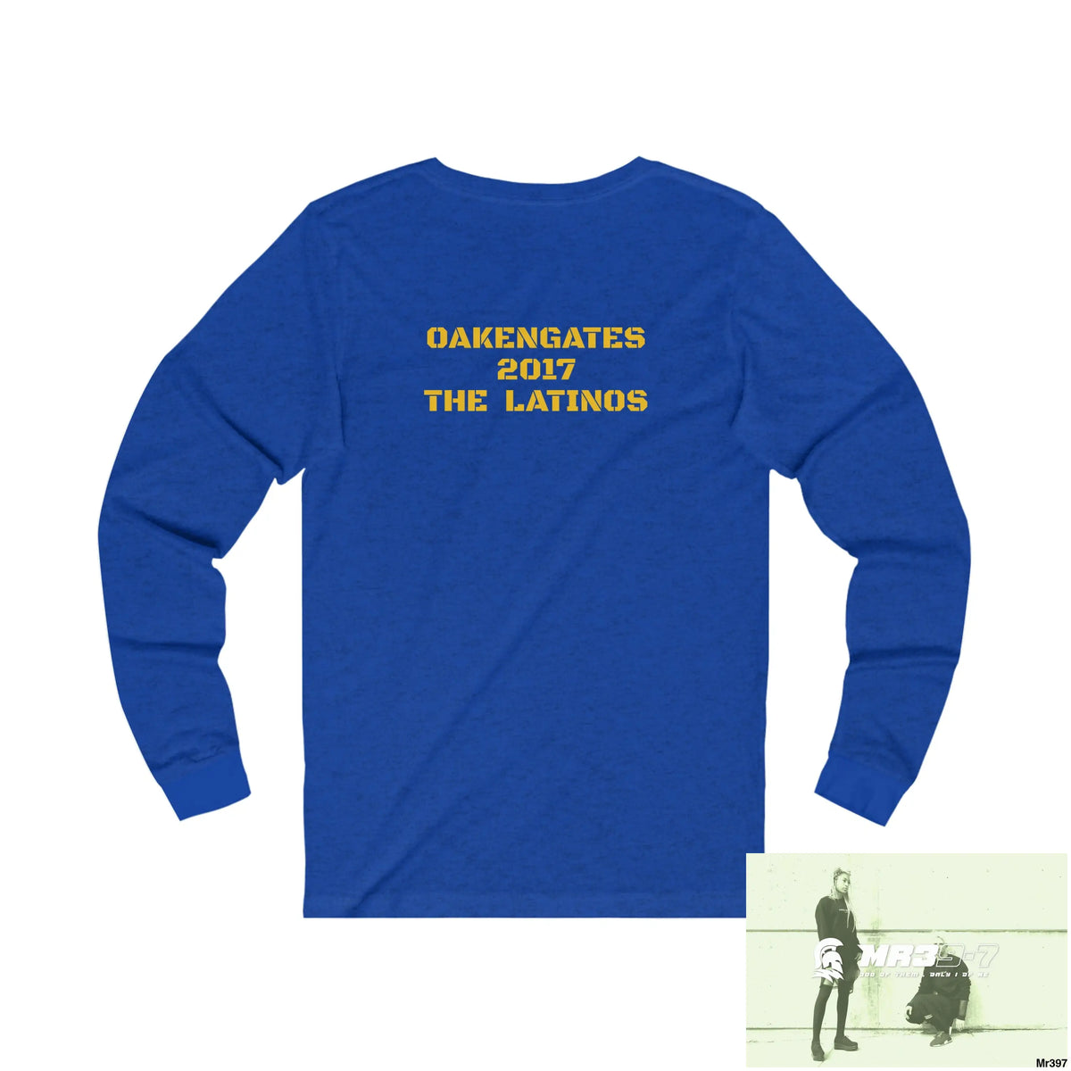 Copy of MR39 - Oaken-gates 2017 The latinos Unisex Jersey Long Sleeve Tee Long-sleeve