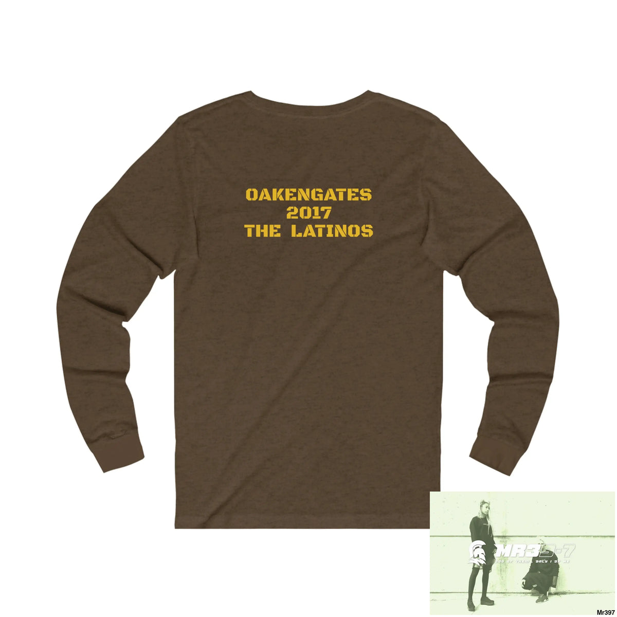 Copy of MR39 - Oaken-gates 2017 The latinos Unisex Jersey Long Sleeve Tee Long-sleeve