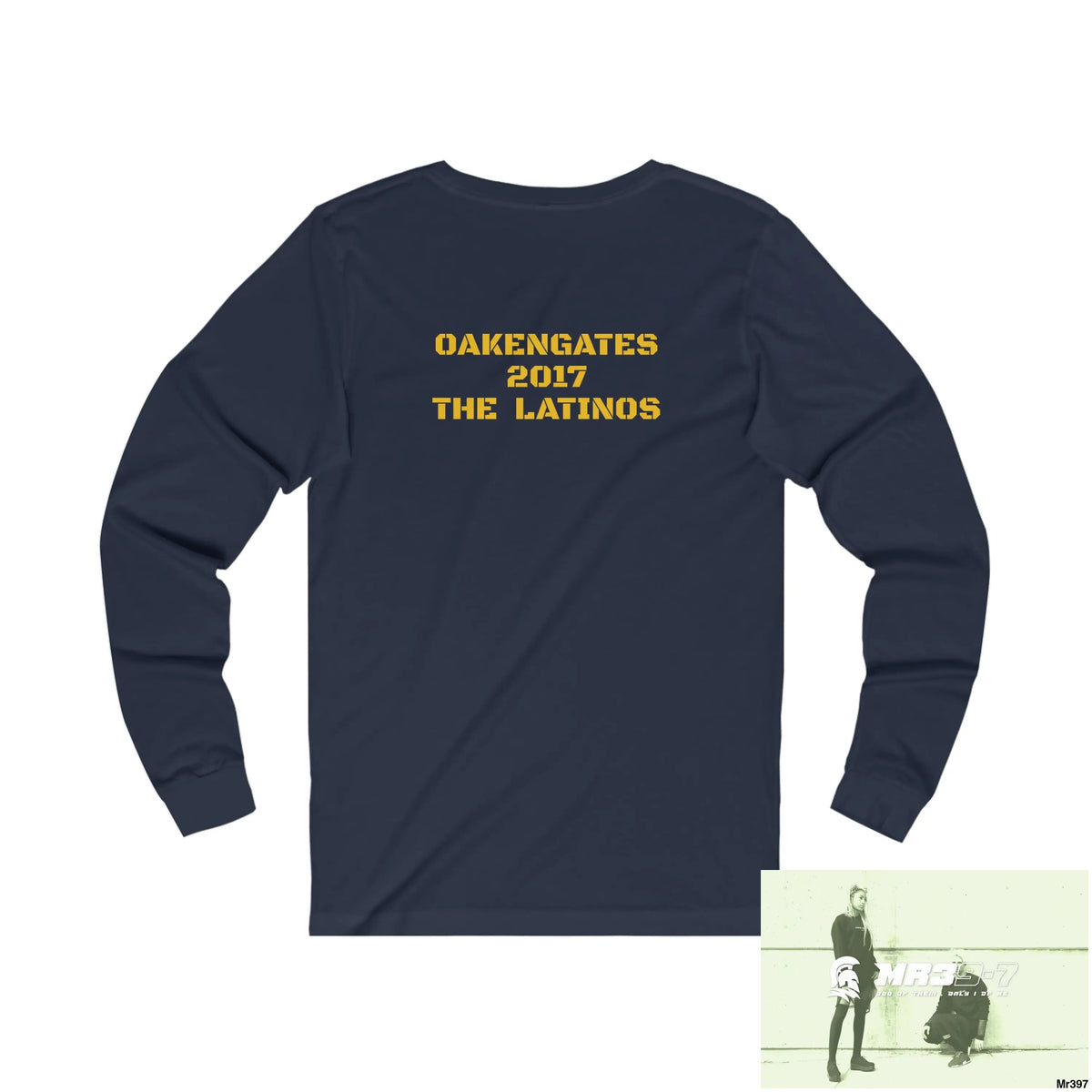 Copy of MR39 - Oaken-gates 2017 The latinos Unisex Jersey Long Sleeve Tee Long-sleeve