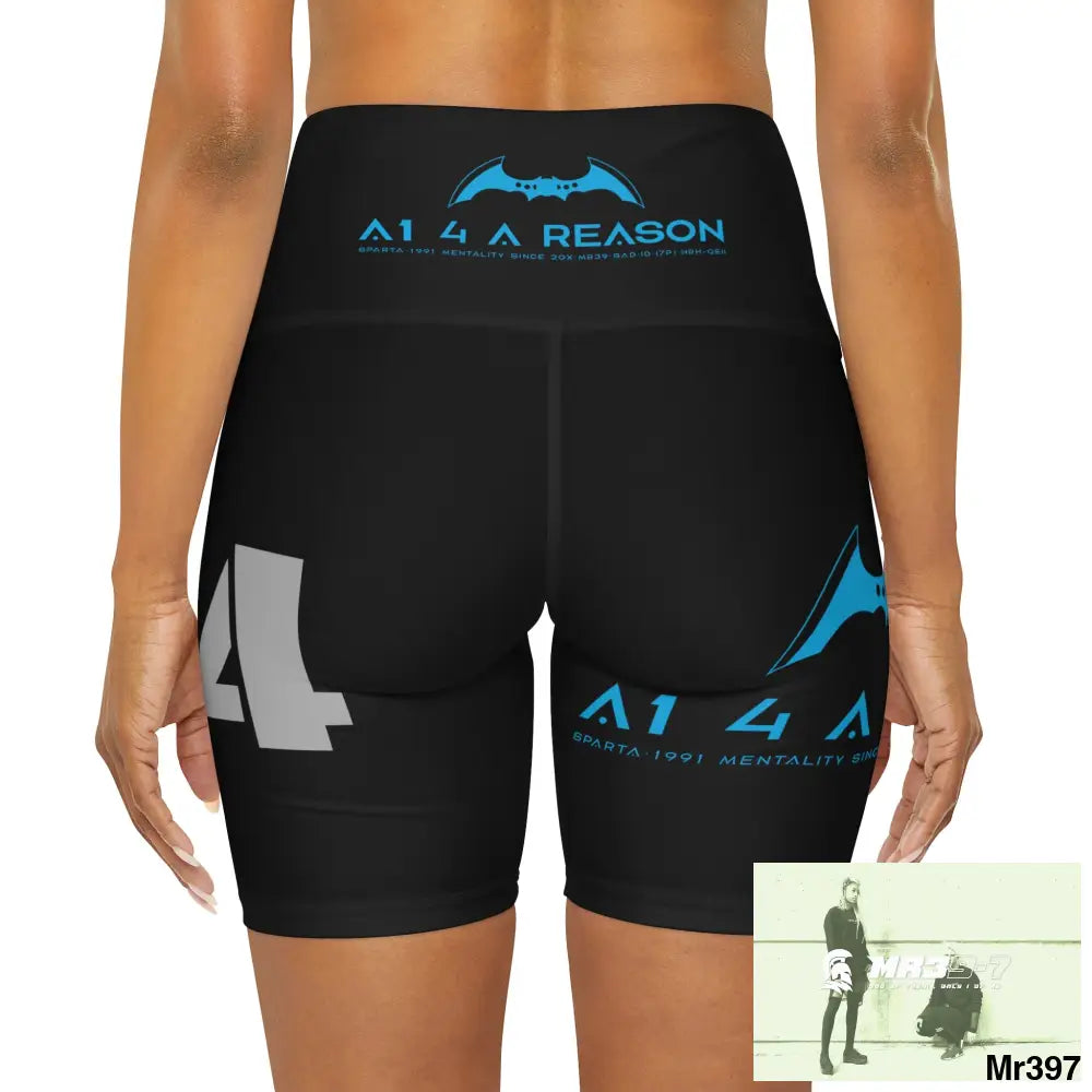 Copy of MR39 THAILAND 02-2016 High Waisted Yoga Shorts (AOP) All Over Prints