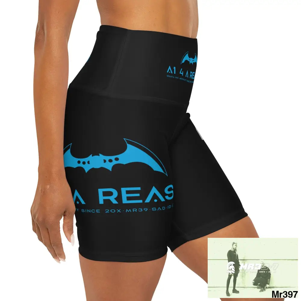 Copy of MR39 THAILAND 02-2016 High Waisted Yoga Shorts (AOP) All Over Prints