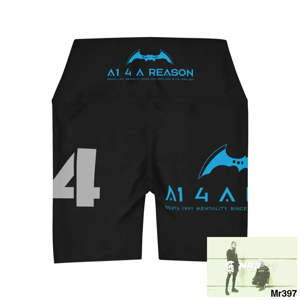 Copy of MR39 THAILAND 02-2016 High Waisted Yoga Shorts (AOP) All Over Prints