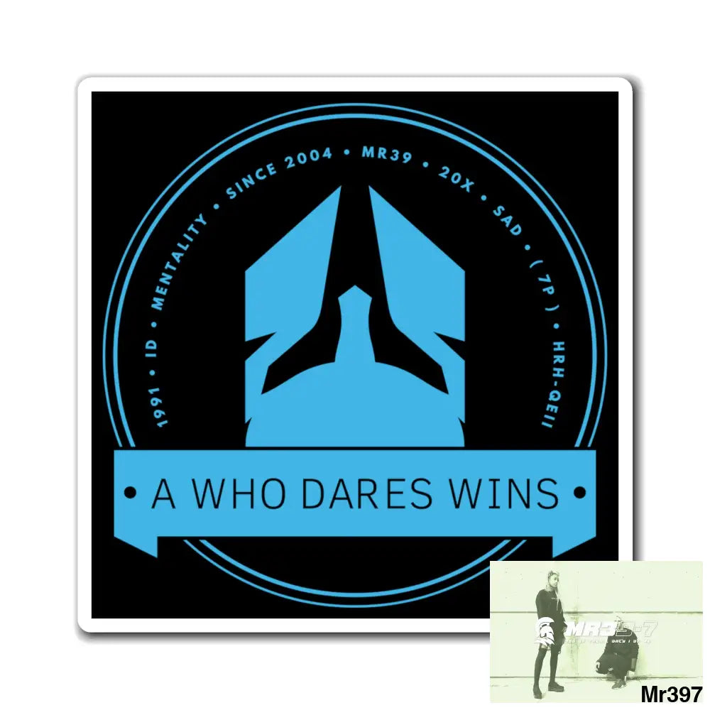 Copy of Who Dares Wins Magnet Paper products