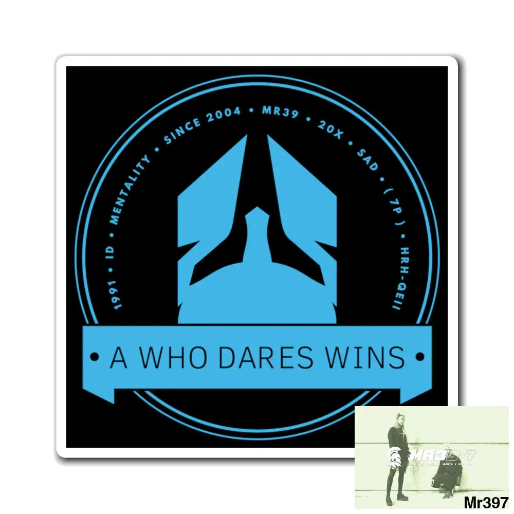 Copy of Who Dares Wins Magnet Paper products