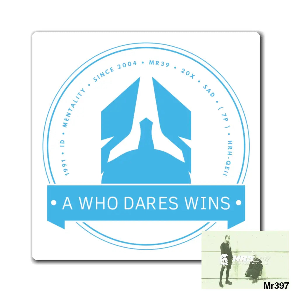 Copy of Who Dares Wins Magnet Paper products