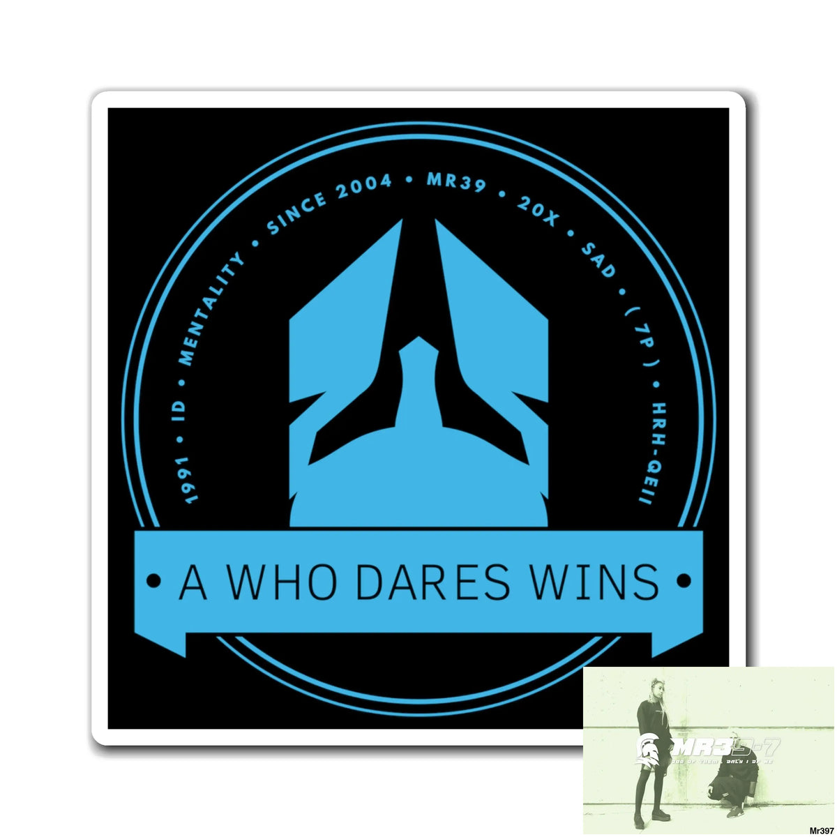 Copy of Who Dares Wins Magnet Paper products