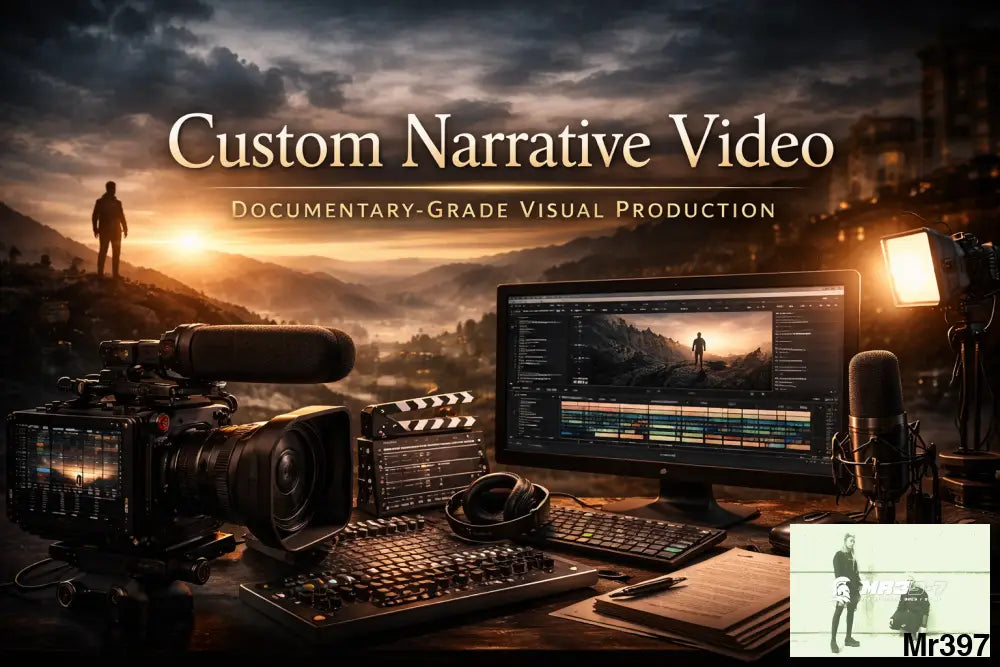 Custom Narrative Video — Documentary-Grade Visual Production Custom Narrative Video — Documentary-Grade Visual