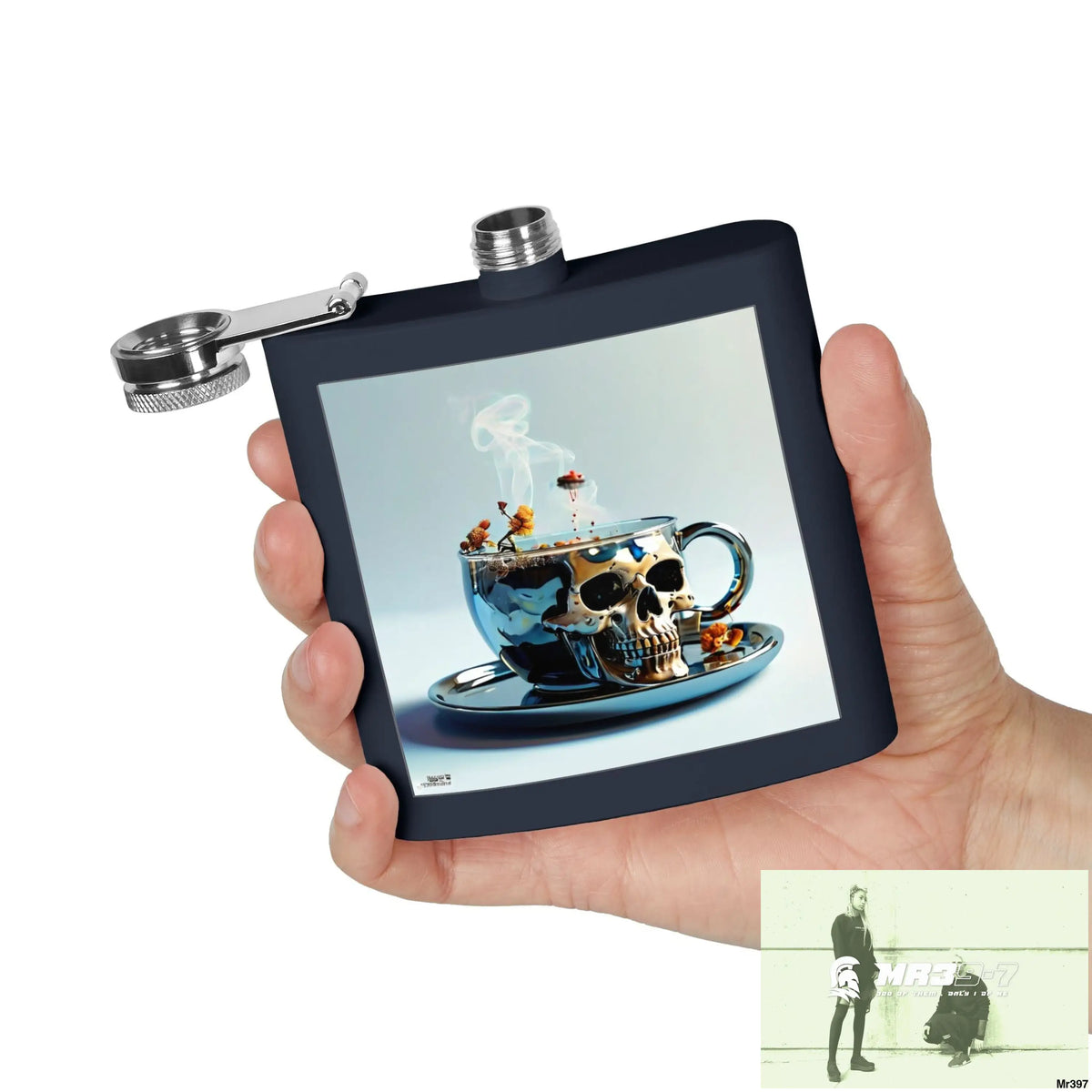 Cyanide Tea December 2013 He’s Undercover SAS no 11 Stylish Stainless Steel Flask for Tea/ Coffee Lovers - 6oz