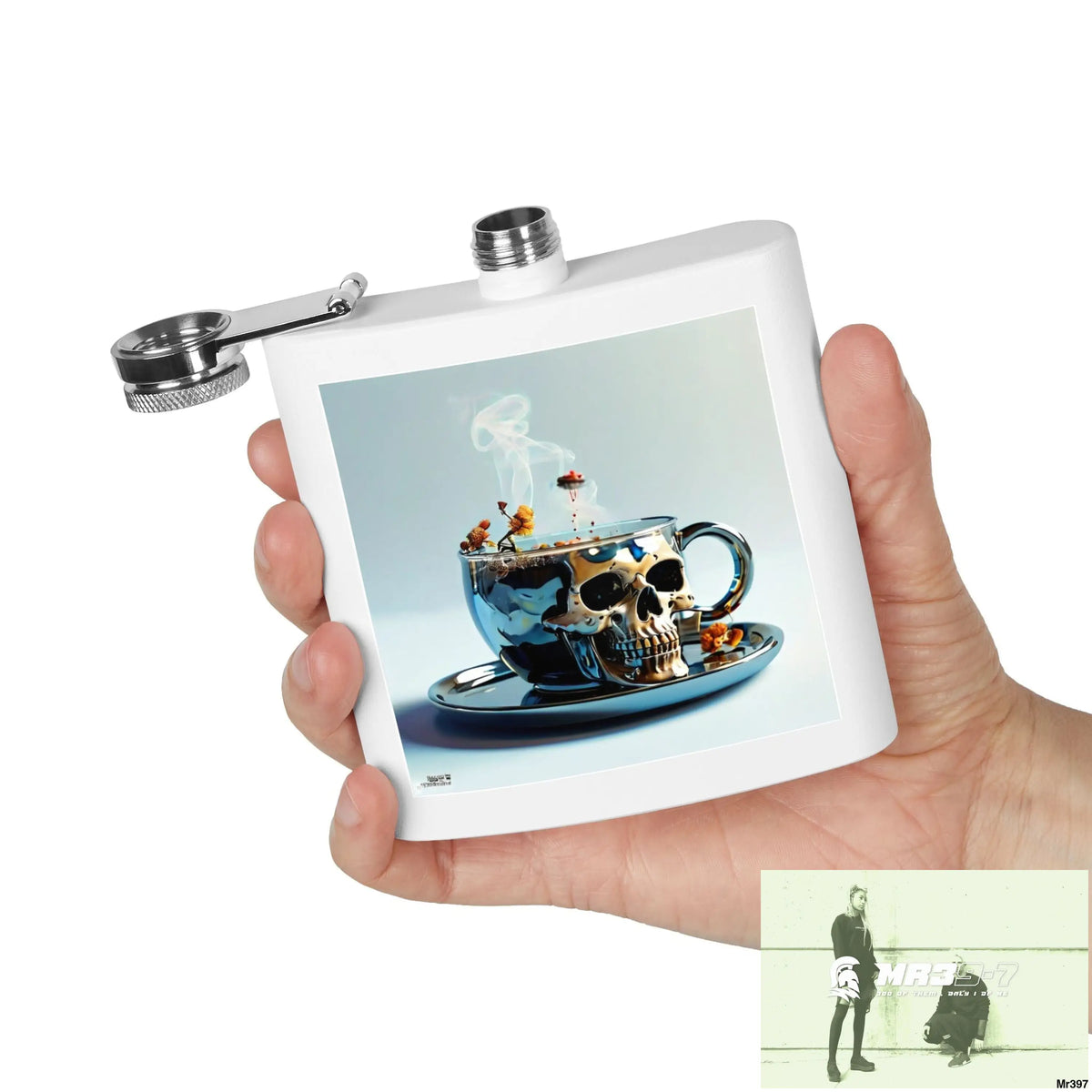 Cyanide Tea December 2013 He’s Undercover SAS no 11 Stylish Stainless Steel Flask for Tea/ Coffee Lovers - 6oz